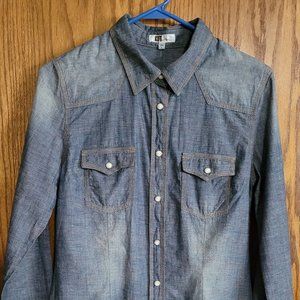 NWT KUT from the Kloth Western style shirt